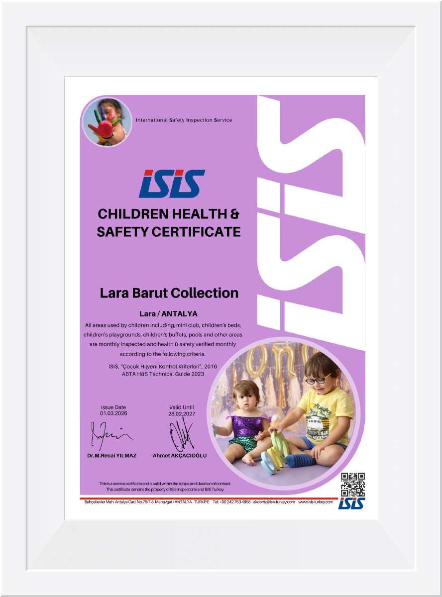 Çocuk Sağlığı ve Güvenliği Sertifikası