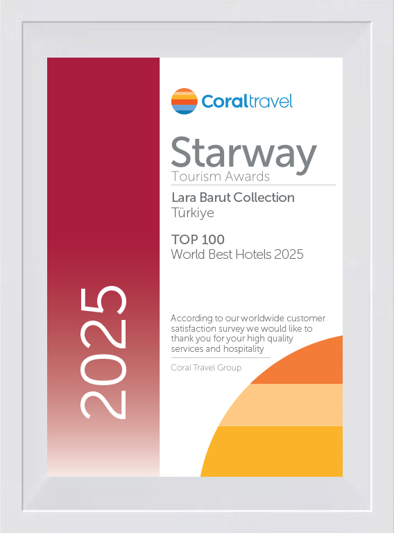 Coral Travel Starway Tourism Awards - Top 100 World Best Hotels 2025