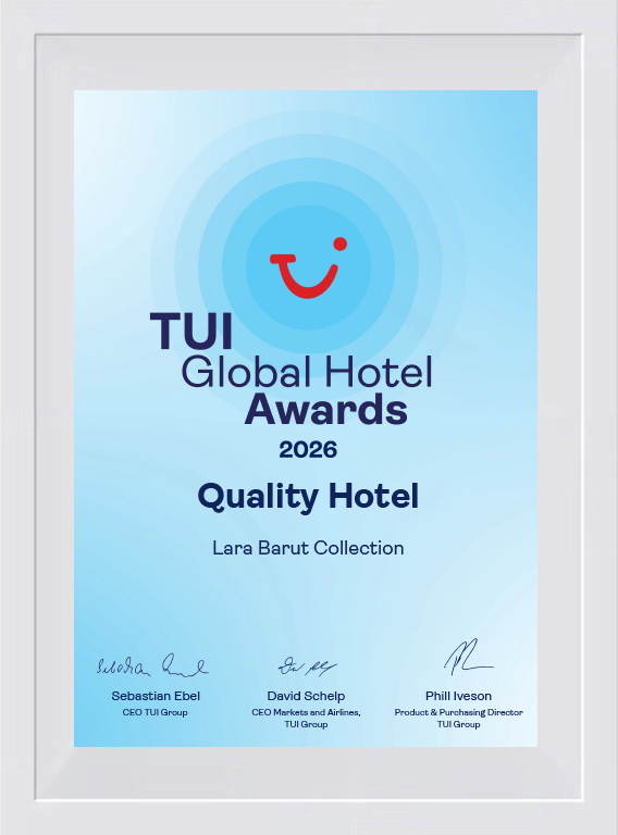 TUI Global Hotel Awards 2026 - Quality Hotel