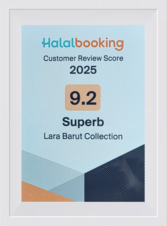 Halalbooking Customer Review Score 9,2 - Superb