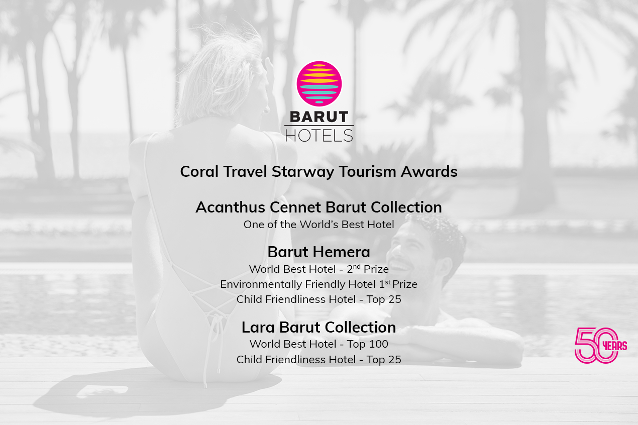 Otellerimiz Coral Starway Tourısm Award 2022 Ödülünü Aldı