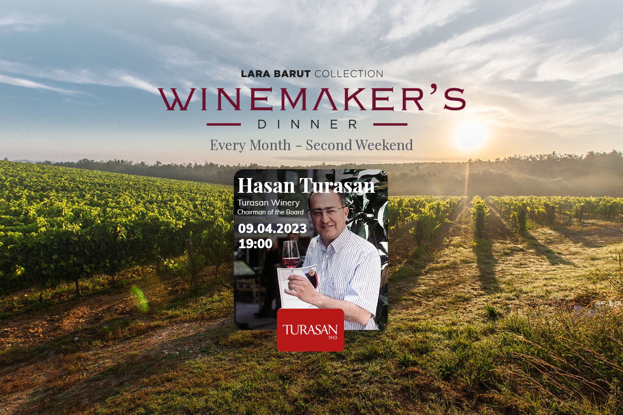 Fortsetzung Des Winemaker's Dinner Mit Dem Treffen Der Weinkellerei Turasan In Der Lara Barut Collection