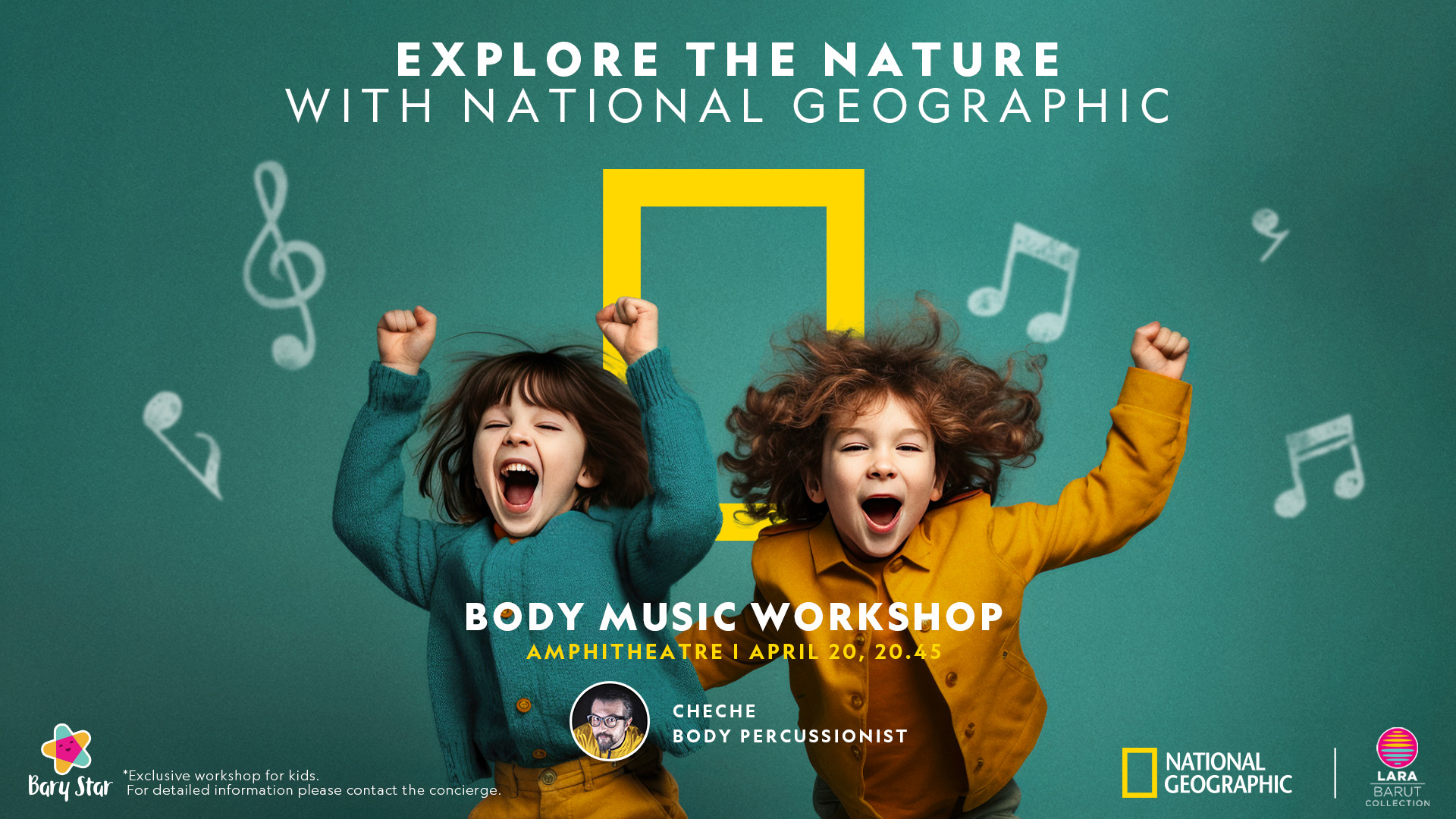 Körperrhythmus-Workshop Mit National Geographic