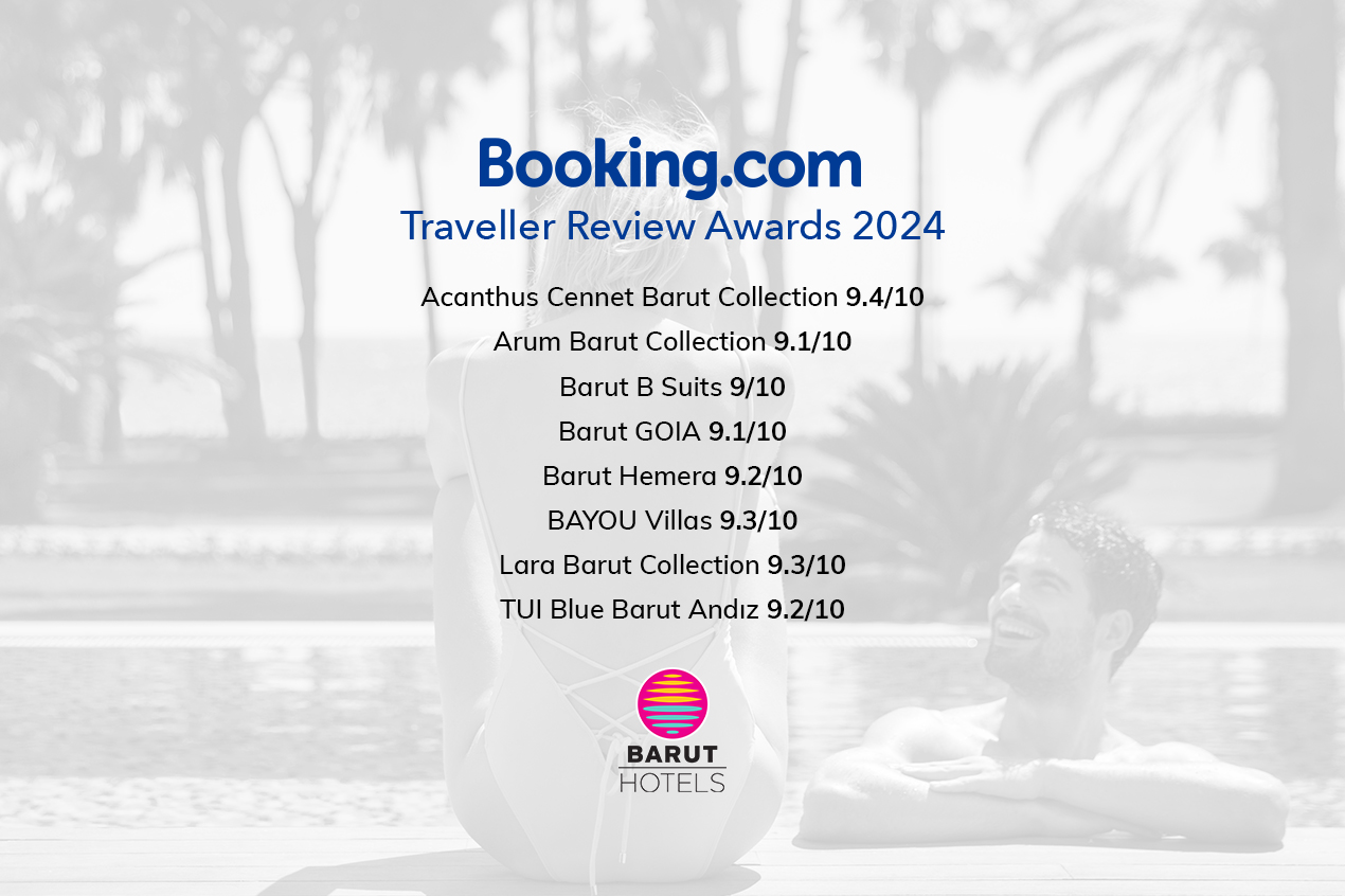 Lara Barut Collection Erhält Booking.com Traveler Review Awards 2024 Auszeichnung